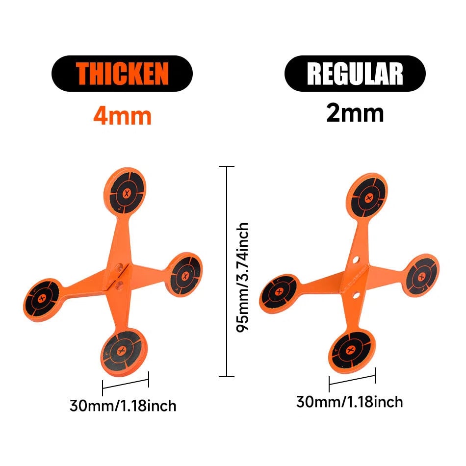 🏆Limited Time Sale 49% OFF 🎯 Spinning Shooting Target (Thickened Flip Roller)