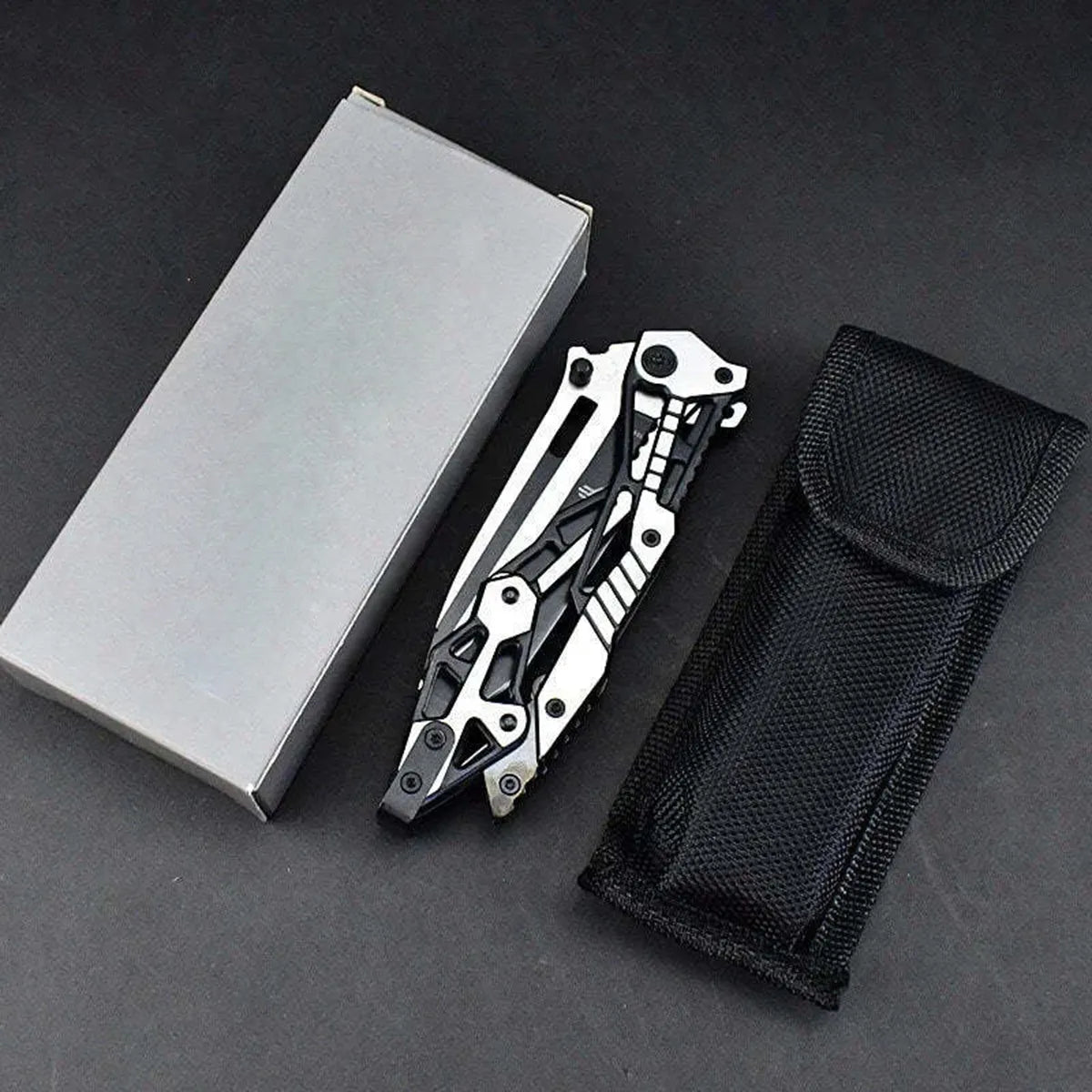 🌲2026 Holiday Special Price 🔥Mechanical Armor Magic Folding Knife - GS32